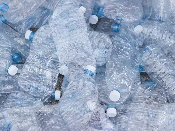 waste PET bottles
