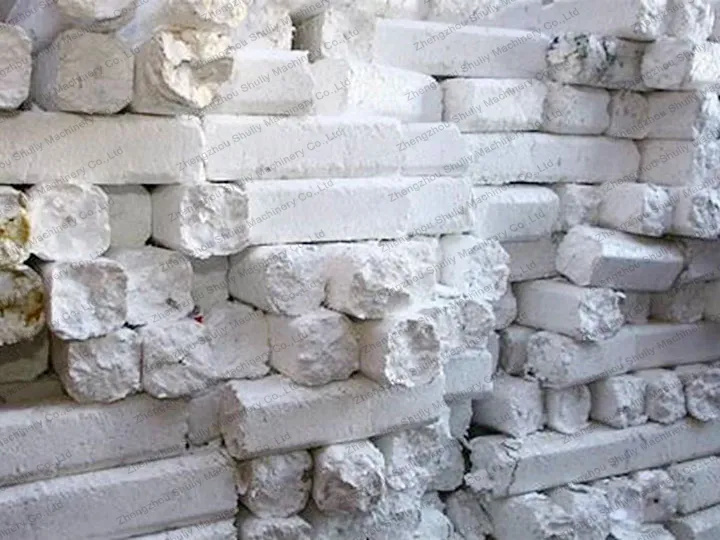 Compressed foam blocks
