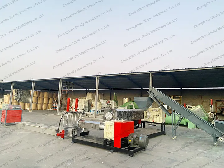 plastic washing pelletizing line