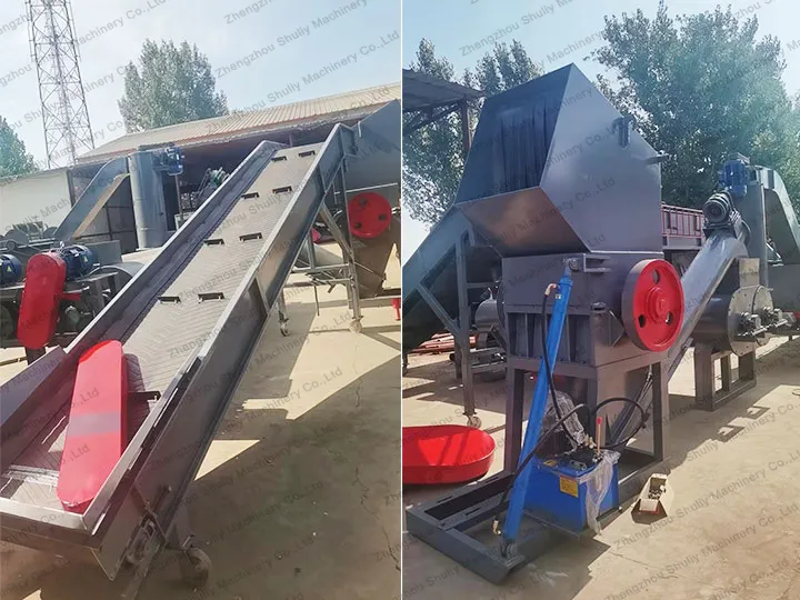 plastic crushing machine