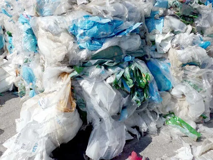 пленка из пластиковых отходов